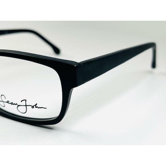 New SEAN JOHN SJ 2062 001 Matte Black Eyeglasses 57/16/150 main image 5